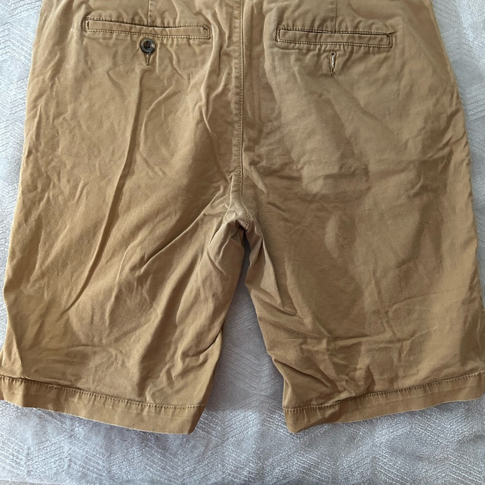 Lot of Two Goodfellow Khaki shorts Size 34 Inseam 10.5 Uniform Workwear Flat - Picture 2 of 7